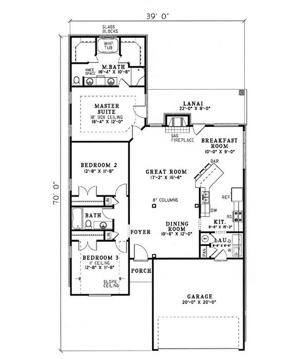 Main Floor Plan: 12-102