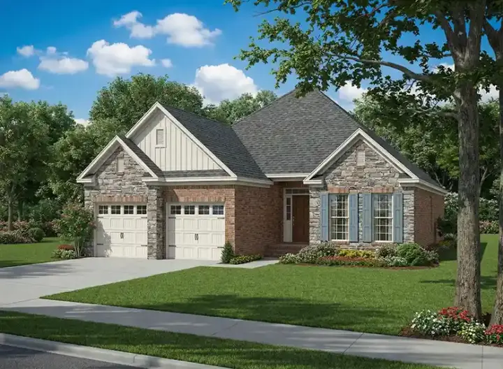 Traditional house plans 12-1022 - front exterior, 1,480 sq ft, 3 bed, 2 bath house plans | Monster House Plans