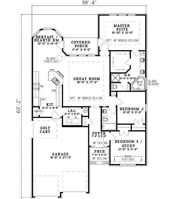 Main Floor Plan: 12-1022