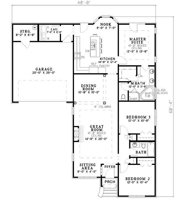 Main Floor Plan: 12-1026