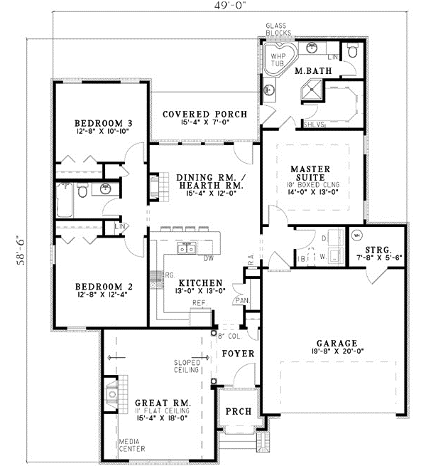 Main Floor Plan: 12-1031