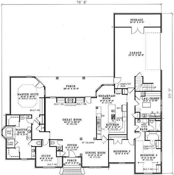 Main Floor Plan: 12-1039