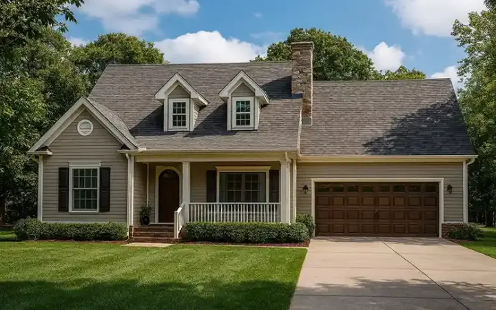 Country house plans 12-1046 - front exterior, 1,777 sq ft, 3 bed, 2 bath house plans | Monster House Plans