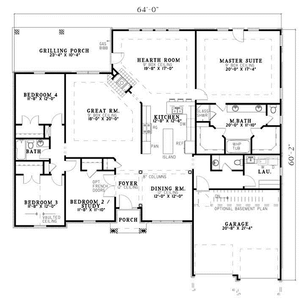 Main Floor Plan: 12-1047