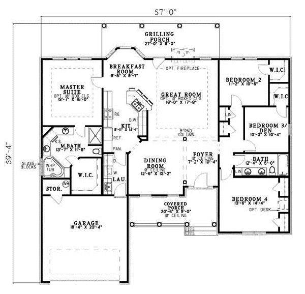 Main Floor Plan: 12-1062