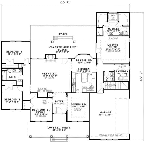 Main Floor Plan: 12-1064