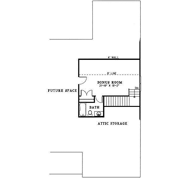 Upper/Second Floor Plan: 12-1064