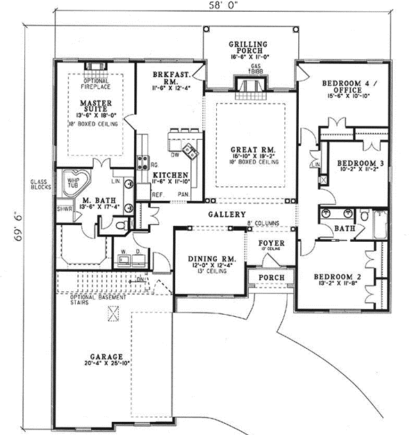 Main Floor Plan: 12-1066