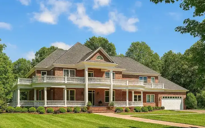 Southern house plans 12-1068 - front exterior, 7,870 sq ft, 6 bed, 5 bath house plans | Monster House Plans