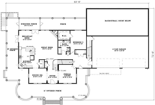 Main Floor Plan: 12-1068