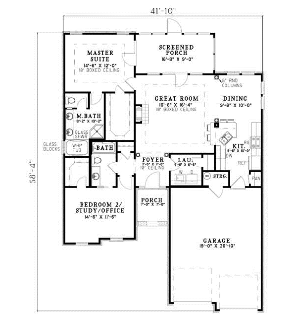 Main Floor Plan: 12-1071