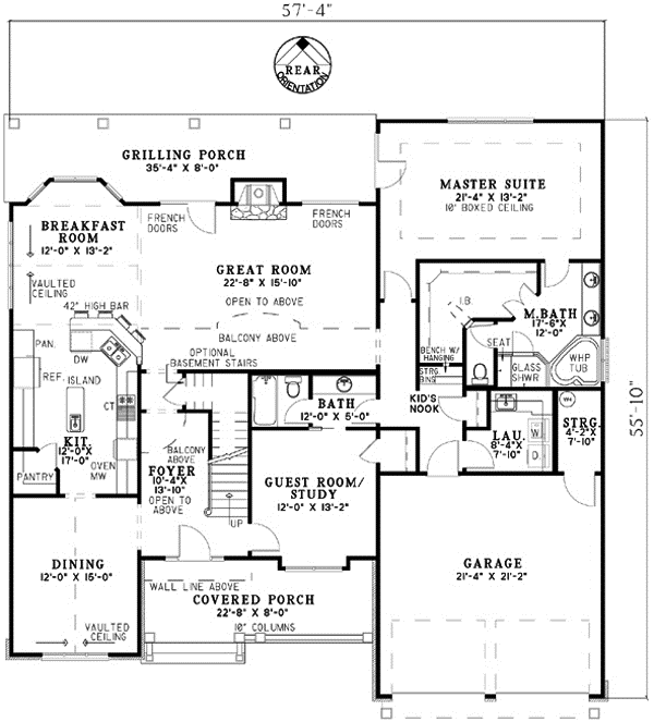 Main Floor Plan: 12-1075
