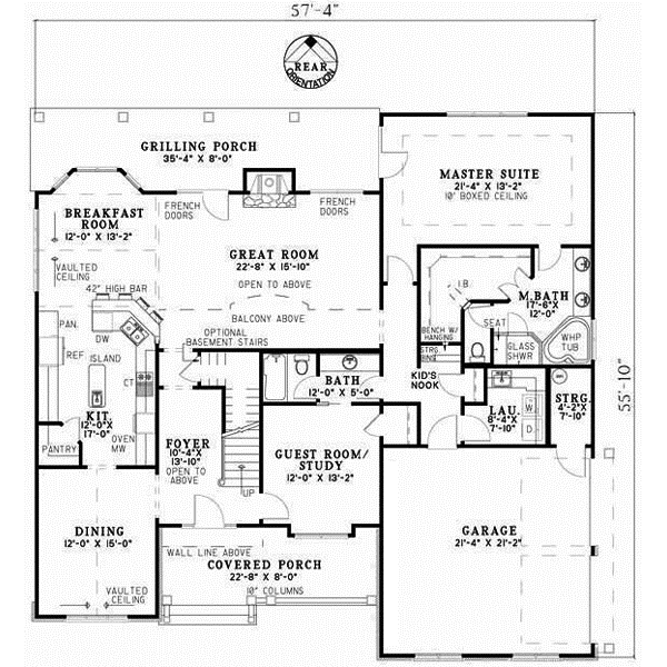 Main Floor Plan: 12-1079