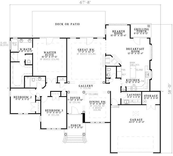 Main Floor Plan: 12-108