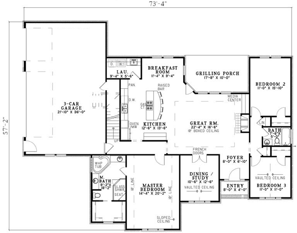 Main Floor Plan: 12-1083