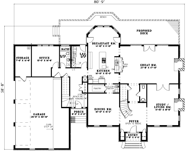 Main Floor Plan: 12-1085