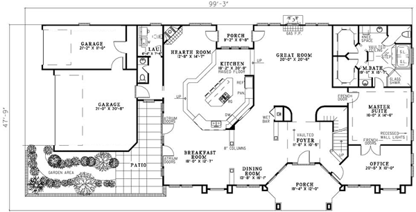 Main Floor Plan: 12-1087