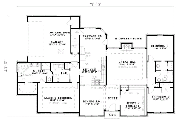 Main Floor Plan: 12-109
