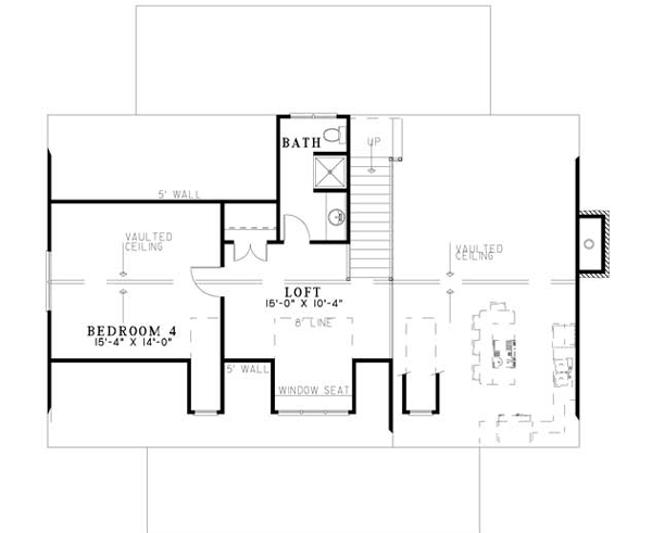 Upper/Second Floor Plan: 12-1090