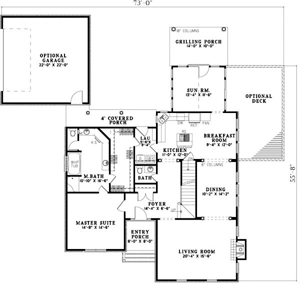 Main Floor Plan: 12-1093
