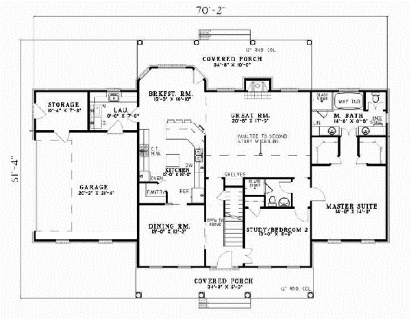 Main Floor Plan: 12-110