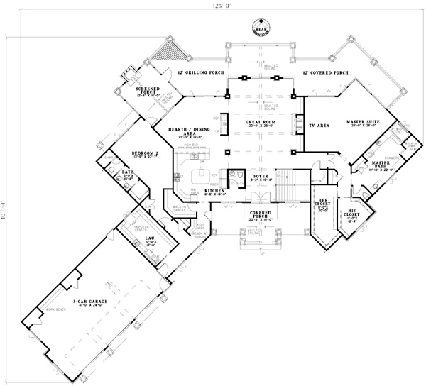 Main Floor Plan: 12-1101