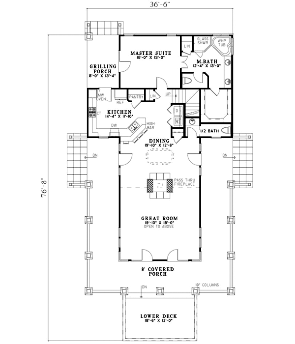 Main Floor Plan: 12-1102