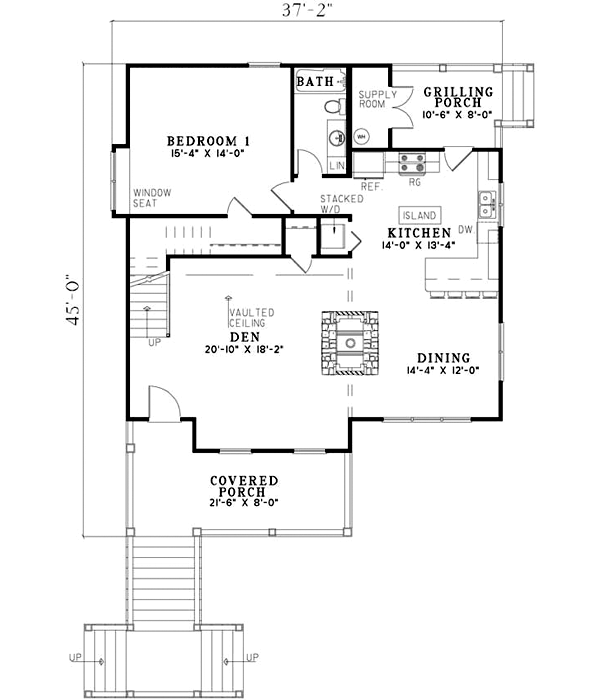 Main Floor Plan: 12-1106