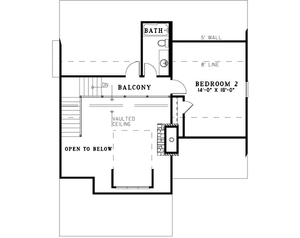 Upper/Second Floor Plan: 12-1106