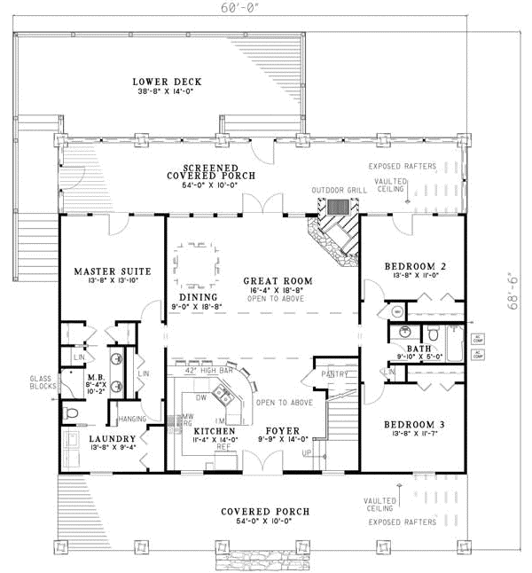 Main Floor Plan: 12-1107