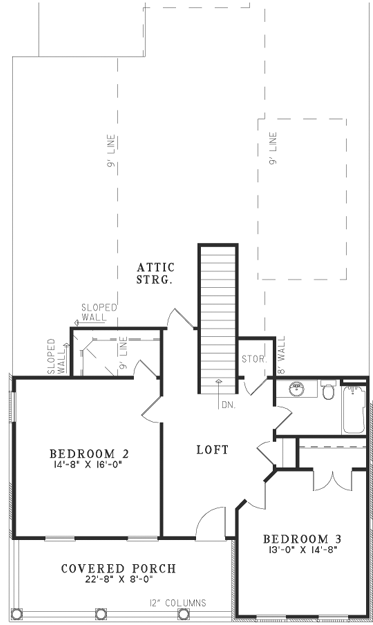 Upper/Second Floor Plan:12-1118