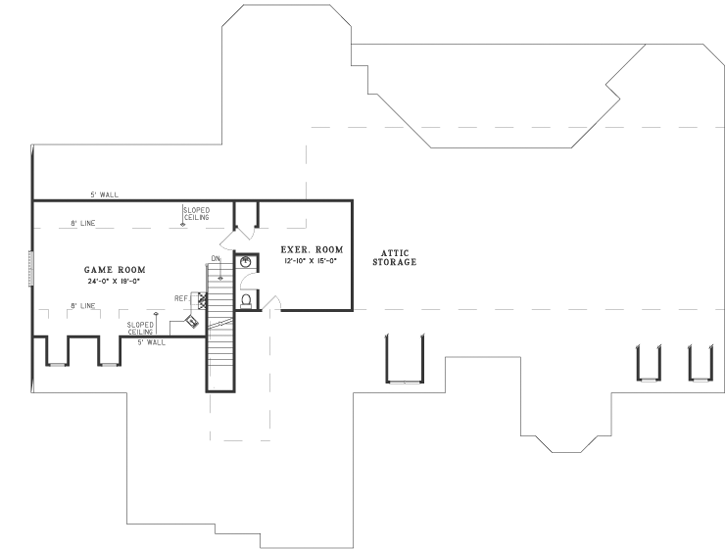 Upper/Second Floor Plan: 12-1119
