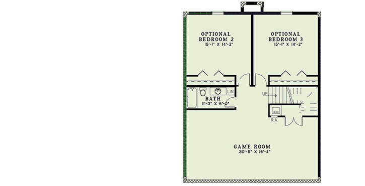 Lower Floor Plan: 12-1131