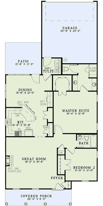 Main Floor Plan: 12-1135