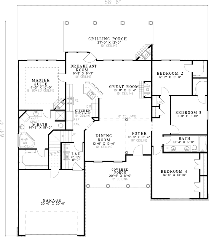 Main Floor Plan: 12-1155