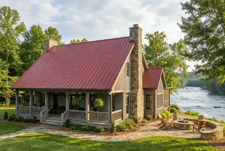 Country house plans 12-1161 - front exterior, 2,607 sq ft, 3 bed, 2 bath house plans | Monster House Plans