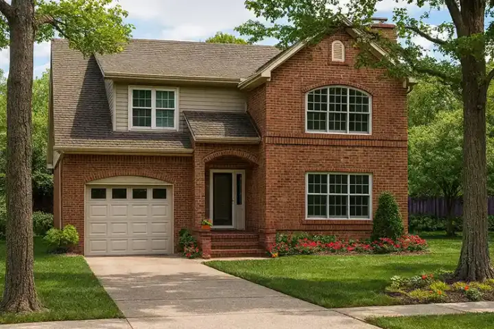 Traditional house plans 12-117 - front exterior, 3,202 sq ft, 3 bed, 2 bath house plans | Monster House Plans