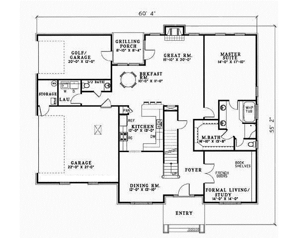 Main Floor Plan: 12-118