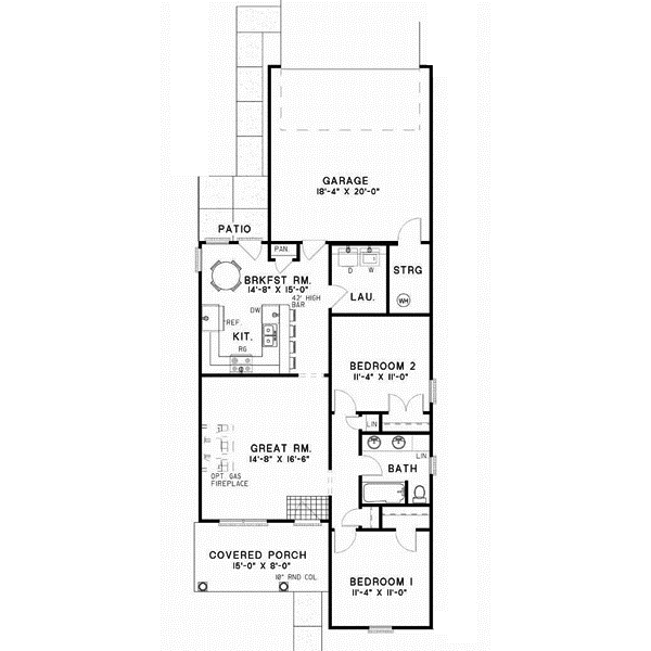 Main Floor Plan: 12-120