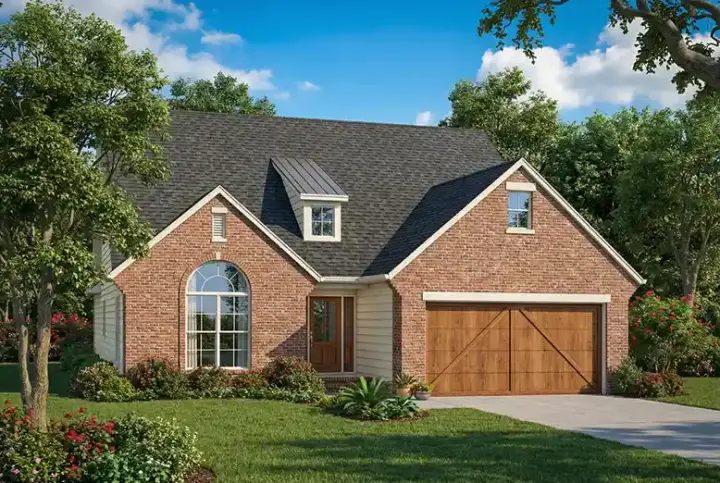 Traditional house plans 12-1202 - front exterior, 1,903 sq ft, 4 bed, 2 bath house plans | Monster House Plans