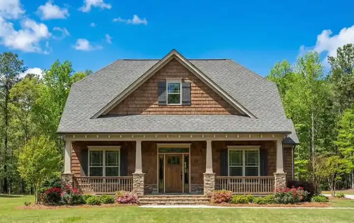 Craftsman house plans 12-1226 - front exterior, 2,296 sq ft, 3 bed, 3 bath house plans | Monster House Plans