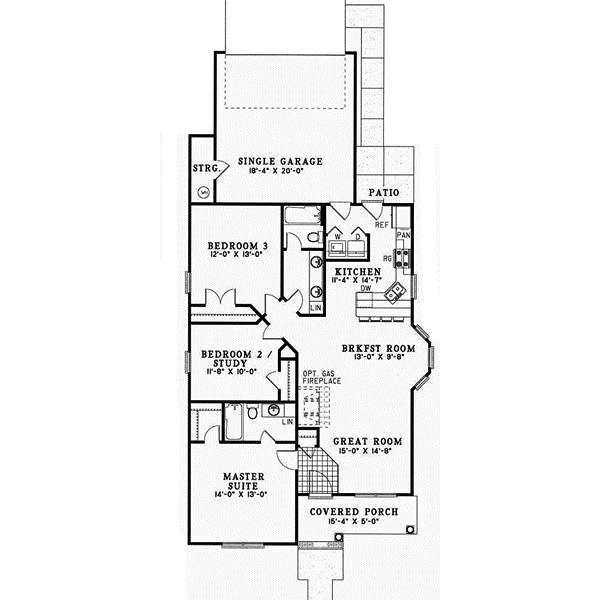 Main Floor Plan: 12-123
