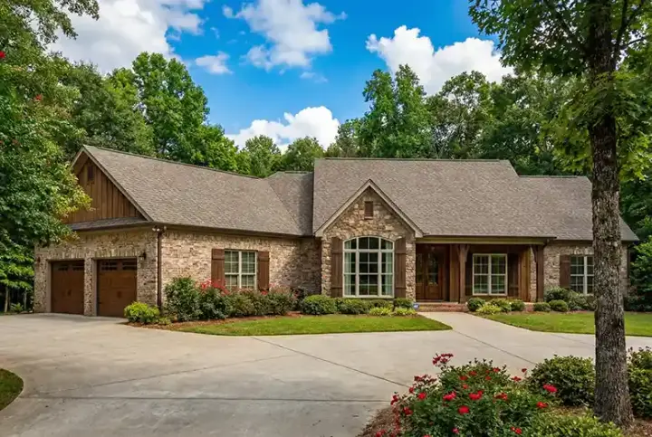 Country house plans 12-1279 - front exterior, 2,279 sq ft, 3 bed, 2 bath house plans | Monster House Plans
