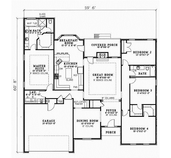 Main Floor Plan: 12-129