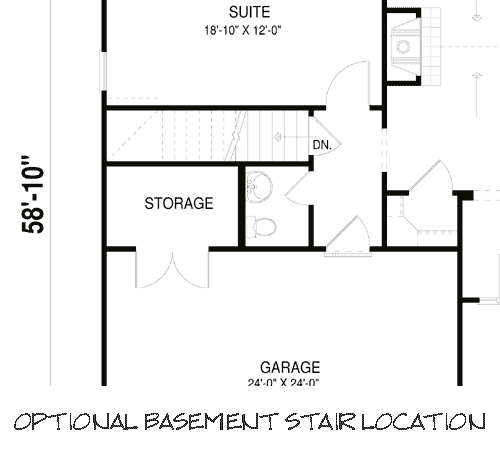 Country Style Floor Plans Plan: 12-1307