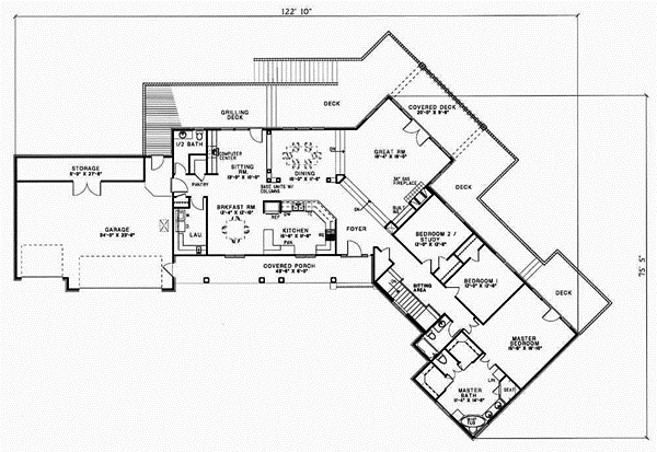 Main Floor Plan: 12-132