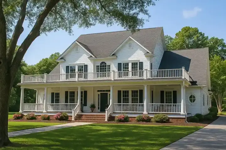 Southern house plans 12-134 - front exterior, 1,474 sq ft, 3 bed, 2 bath house plans | Monster House Plans