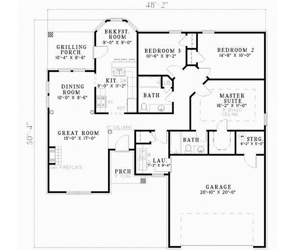 Main Floor Plan: 12-138