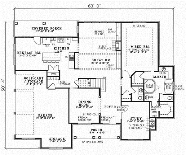 Main Floor Plan: 12-139