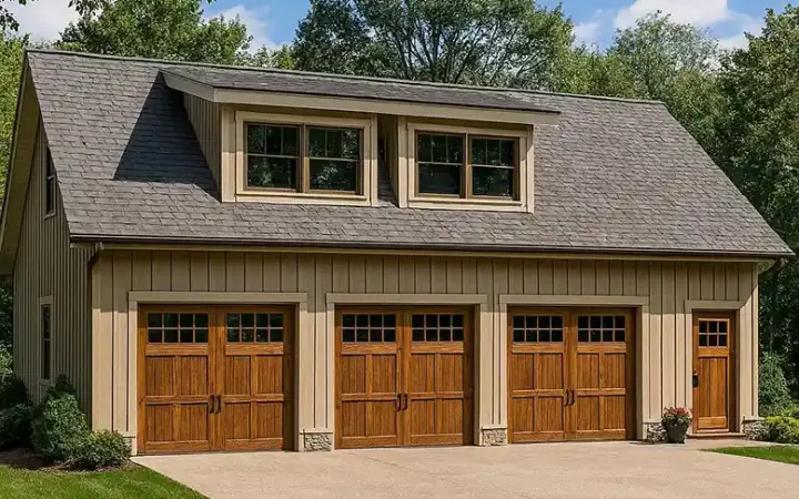 Bungalow house plans 12-1409 - front exterior, 846 sq ft, 1 bed, 1 bath house plans | Monster House Plans
